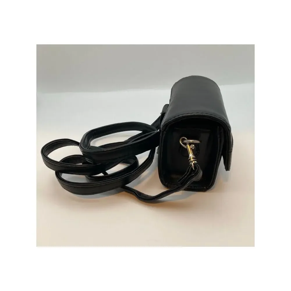 HP Camera Carry Case Magnetic Closure Black w/Shoulder Strap Belt Loop